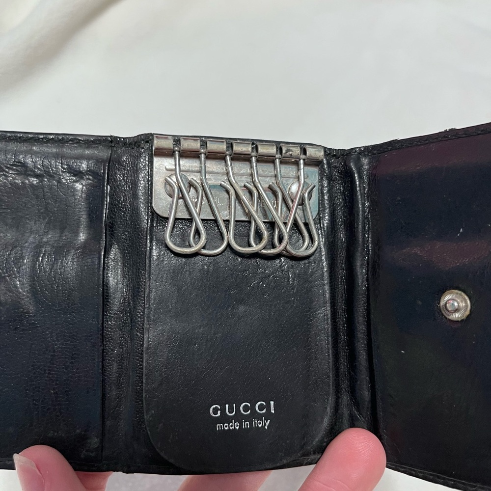 Gucci Black Key Holder
